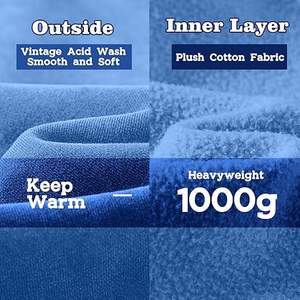 Wholesale High Quality Men's Zipper <b>Hoodie</b> 100% Cotton Custom Bulk Sportswear <b>Gym</b> Fashion OEM Factory Plain Dyed for Winter - Product Image 5