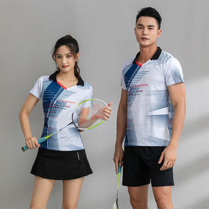 Premium Quality Tennis Clothes Quick Dry <b>Men</b> Tennis <b>Shirt</b> and Shorts Breathable Comfortable Tennis Uniform - Product Image 4