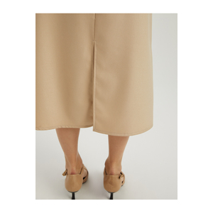 กระโปรงผ้าวิสโคสผสมทรงยาวสำหรับผู้หญิง BGN - Product Image 6