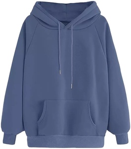 Pull à capuche à manches longues pour femmes en polyester oversize 100% avec logo personnalisé sweat à capuche avec poche d'impression par sublimation expédition DDP - Product Image 5