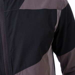 Nouvelles vestes de sport softshell à blocs de couleur tendance, séchage rapide, légères, coupe-vent pour hommes - Product Image 3