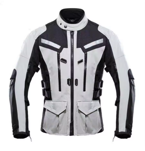 แจ็กเก็ตกันลม300D สำหรับผู้ชาย, แจ็คเก็ตขี่มอเตอร์ไซค์ไซซ์พิเศษเนื้อผ้าระบายอากาศได้ดี - Product Image 1