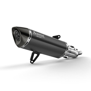 Yamaha X-Max 300 per Scarico Slip-On Akrapovic Nero Euro 5 2021 - Product Image 1