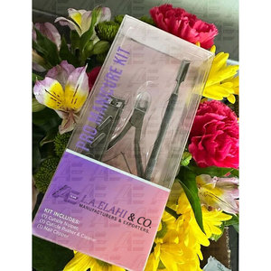 VENTE FLASH - Ensemble de 3 kits de manucure professionnels de qualité supérieure - Ensemble de pédicure BEAUTY - Acier inoxydable - L.A. ELAHI CO - Product Image 4