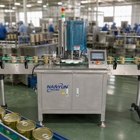 Machine de scellage automatique de boîtes de conserve NY-F20, scelleuse de boîtes de conserve pour poisson, viande, aliments, boîtes métalliques