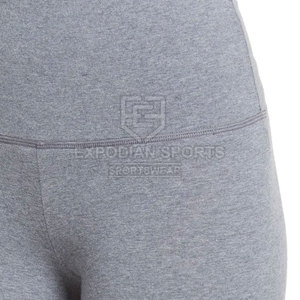 Leggings de yoga pour femmes, taille mi-haute, solides, légers, à séchage rapide, respirants, sans couture, longueur entière, fabricant pakistanais - Product Image 5