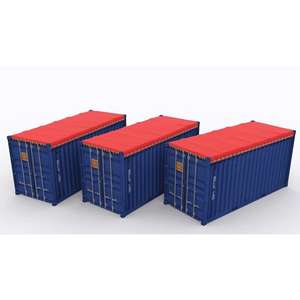 Conteneur à dessus ouvert de grande capacité de charge en vrac, 20ft 40ft, couverture sûre, base renforcée - Product Image 2