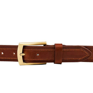 ปากีสถานทําเข็มขัดหนัง หนังบริสุทธิ์ ราคาขายส่ง โลโก้ที่กําหนดเอง เข็มขัดมีสไตล์ - Product Image 4