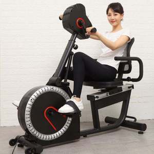 Bicicleta de Ejercicio Reclinada Multifuncional Económica con Tecnología de Ventilador de Correa Magnética para Rehabilitación Asistida y Uso en Gimnasios - Product Image 5