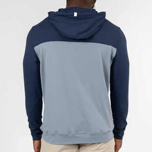 Sudadera con Capucha para Hombre de Algodón de Primera Calidad, Moda de Invierno, Secado Rápido, Mangas Completas, Diseño Sólido, Fabricada en Fábrica - Product Image 2