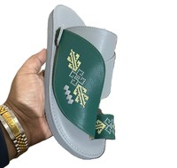 Sepatu Chappal Arab Grosir, Sandal Arab Mewah untuk Pria, Didesain dengan Kulit Sintetis dan Sol PU Lunak Anti-Selip 2026
