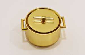 Casserole en métal de luxe avec couvercle doré Casserole chaude de haute qualité pour la maison ou le mariage - Product Image 3