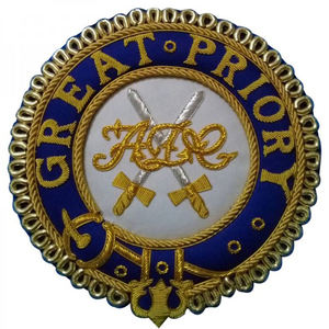 Best Quality <b>UK</b> Blazer Emblem Factory-Made Masonic Regalia Crest Embroidered Badge/Bullion Wire <b>Sequins</b> <b>Fabric</b> Material Sale! - Product Image 3