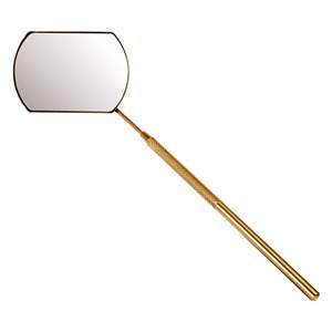 Miroir de revêtement en poudre en forme de papillon et de coeur accepté avec étiquette personnalisée Miroirs d'extension de cils professionnels - Product Image 5