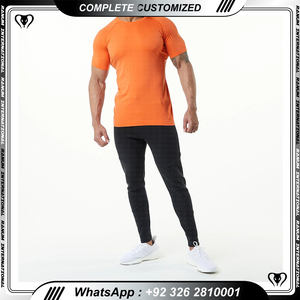 T-shirt respirant personnalisé pour la course à pied Fitness Tee Workout Sport Gym Drifit Chemises pour hommes - Product Image 4