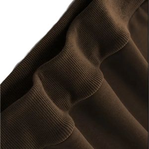 OEM pulls à capuche décontractés en coton avec col et cordon de serrage pour hommes sur mesure nouveau style streetwear décontracté long pull à capuche - Product Image 4