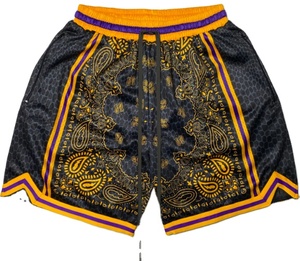 Pakistan Usine Logo Personnalisé Hommes Basketball Shorts Plus Size Polyester Refroidissement Football Football Baseball Sports Mesh Shorts - Product Image 5