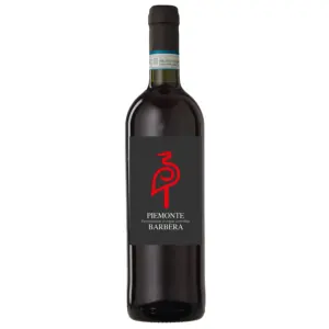 Italian Red Wine BARBERA PIEMONTE Doc Ayron 750 Ml PREMIUM Made In Italy Highest Quality Wine Glass Bottle