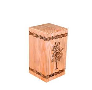 Pine Wood Urn <b>for</b> Human <b>Ashes</b> Tree <b>of</b> Life Personalized Cremation Urn <b>for</b> Adult <b>Ashes</b> Handcrafted Large Wooden Urn <b>Box</b> - Product Image 3