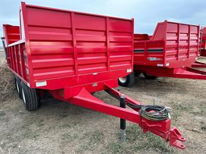 Semirremolque de Acero de Alta Calidad con Volquete Hidráulico, Remolque de Plataforma Plana Duradero con Motor, Multifuncional, Garantía de 3 Años - Product Image 3