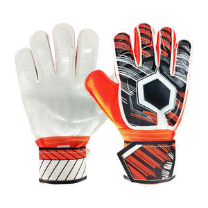 Meilleur prix de gros de fabrication, gants de gardien de but en cuir imperméables et coupe-vent, confortables, de couleur rouge, à bas prix et durables - Product Image 2