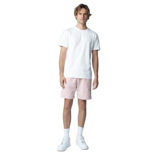 2025 personnalisé sueur entraînement entraînement Fitness sport athlétique hommes rose court ensemble imprimer vêtements de sport décontractés course salle de sport T motif - Product Image 1