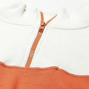 Conjunto Deportivo de Invierno para Mujer, Personalizado OEM, Grueso, con Sudadera con Media Cremallera y Pantalones Deportivos para Correr - Product Image 2