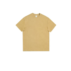 T-shirt pour homme 100% coton personnalisé, écologique, à séchage rapide, respirant, coupe ample, de haute qualité, OEM, décontracté, vierge - Product Image 3