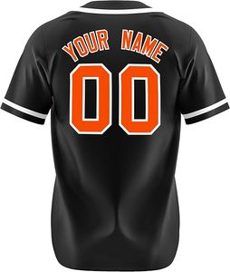 Uniformes lisos personalizados Jersey deportivo Poliéster Sublimación Impreso para adultos Jersey de béisbol - Product Image 6
