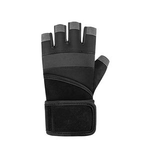 Professional Manufacturer Made Neoprene Half Finger Weight <b>Lifting</b> <b>Gloves</b> with Non-Slip Adjustable Wrist Strap for Men's Women's - Product Image 5