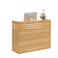 Comptoir de caisse moderne et simple, bureau d'accueil pour magasin de vêtements, supermarché, restaurant, nouvelle arrivée