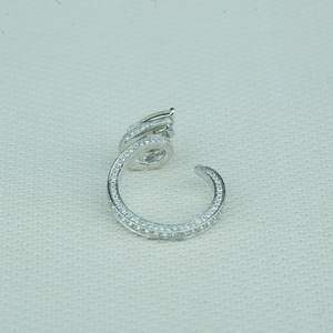 Elegante anillo de diamante cultivado en laboratorio corte de pera VS1 IGI SGL certificado Oro rosa oro plata compromiso boda joyería proveedor - Product Image 4