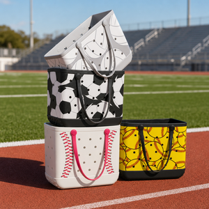 Bolsa de Playa Resistente de 1150g, Personalizable al por Mayor, con Estampado Deportivo, Bolsa de EVA para Béisbol y Fútbol, Resistente al Agua, Transpirable, con Orificios Grandes - Product Image 2