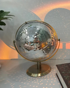 Wittolins Stainless Steel <b>Disco</b> <b>Ball</b> Style Globe by king international - Product Image 1