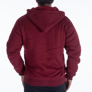 Meilleures ventes de sweats à capuche pour hommes du fabricant professionnel Confortable Séchage rapide pour l'hiver Prix bas Teint uni de haute qualité - Product Image 5