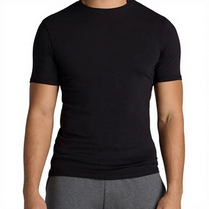 High Quality Casual Summer Men's Basic 100% Cotton Short Sleeve Printed Solid Pattern Custom Logo Quick Dry Breathable T-<b>Shirts</b> - Product Image 1