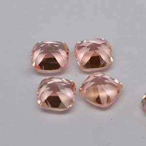 Hermoso cojín de morganita Natural, piedras preciosas sueltas de corte facetado, piedras preciosas curativas de alta calidad, tamaños personalizados, 3mm, a granel, bajo - Product Image 3