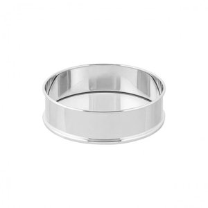 Dessous de verre rond en métal avec un design minimaliste adapté à l'utilisation de la table à manger des articles de bar et à des thèmes de décoration d'intérieur élégants - Product Image 5