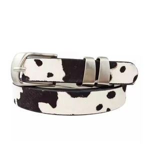 2026 Handcrafted Tan Cowhide Leather <b>Belt</b> Top Grain Genuine Leather <b>Cowboy</b> <b>Belt</b> with Copper <b>Buckle</b> High Quality - Product Image 1