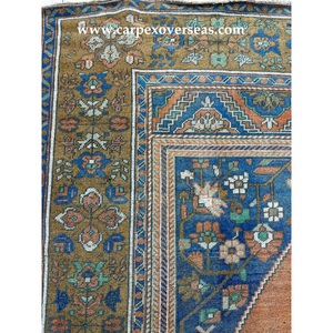 Tapis en laine Oushak naturelle de haute qualité rembourré pour animaux de compagnie pour pique-nique à la maison utilisation commerciale pour salle de prière salle de bain cuisine - Product Image 2