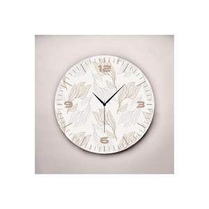 Colorful Print Patterned 50cm <b>Wooden</b> Silent Table <b>Wall</b> <b>Clock</b> Perfect Gift for Home Decor - Product Image 3