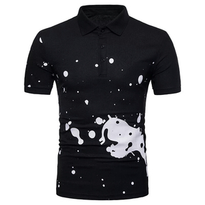 Polo estampado personalizado para hombres y mujeres, uniforme transpirable de algodón y poliéster, ropa de trabajo, polo con logotipo bordado - Product Image 1