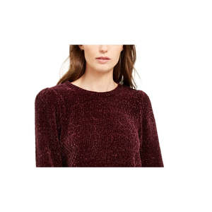 Maglione da Donna Michael Kors Viola a Maniche Lunghe Stile Coreano Casual Traspirante con Stampa Logo Frontale Invernale Taglia XL - Product Image 2