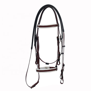 Brida Ecuestre de PU Innovadora para Caballos de Pakistán, Combinación de Brida Cruzada con Personalización Disponible, Modelo QHP-0684 de CALIDAD - Product Image 6