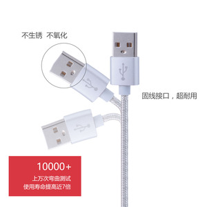 1M Haley Cable CB-246 3A Carga rápida Micro-USB Tipo C Cargador de teléfono de cobre puro para Android Teléfono móvil Transferencia DE DATOS PC - Product Image 2