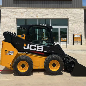 Minicargadora JCB de alta calidad con carga nominal de 3 toneladas Precio de fábrica Los componentes clave incluyen el rodamiento del motor Kubota - Product Image 1