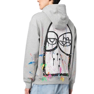 Men Oversized Hoodie Drop Shoulder Sweatshirt <b>Hip</b> Hop Casual Streetwear Autumn Winter Pullover Hoodie <b>for</b> Adults Bulk Wholesale - Product Image 3