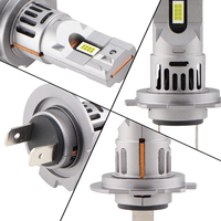 Ampoule de phare LED H7 tout-en-un, Plug-and-Play, 12V, 6000K, température de couleur blanche, phares LED H7 pour voitures