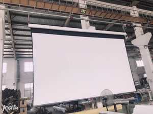 Écran de projecteur vidéo HD super contrasté Lumière ambiante rejetée Diamant noir <span class=keywords><strong>motorisé</strong></span> sans fil tendu <span class=keywords><strong>pour</strong></span> un usage domestique - Product Image 4