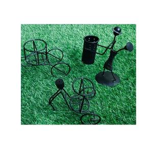 Bougeoir classique en métal de qualité supérieure avec un design complexe pour rehausser les décorations d'événements de maison ou de mariage - Product Image 2